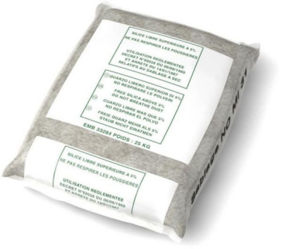 Sable de sablage extradoux 0,1/0,6 sac de 25 kg CANTILLANA