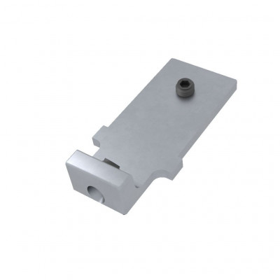 Connecteur pour lisse de clôture Boston aluminium 10 x 5 x 5 cm 4 pièces FIBERDECK