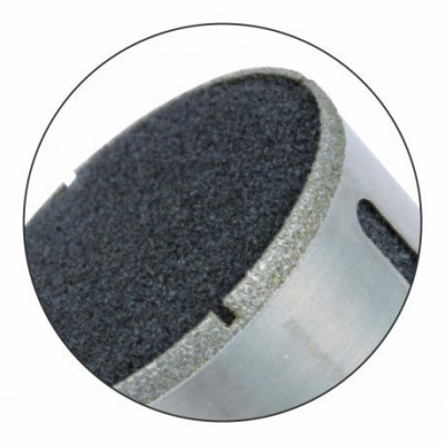 Trépan diamanté pour carrelage à eau diamètre 67 mm hauteur 35 mm LEMAN