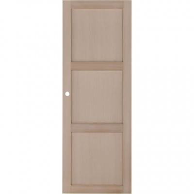 Porte de service Atria 3 panneaux hêtre 204 x 83 cm