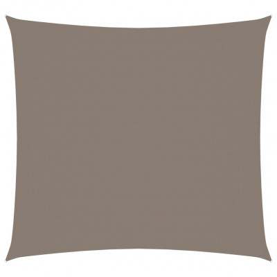Voile toile d'ombrage parasol tissu oxford carré 3 x 3 m taupe 02_0009489