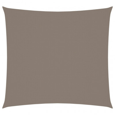 Voile toile d'ombrage parasol tissu oxford carré 4,5 x 4,5 m taupe 02_0009500