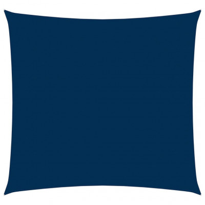 Voile toile d'ombrage parasol tissu oxford carré 3,6 x 3,6 m bleu 02_0009475