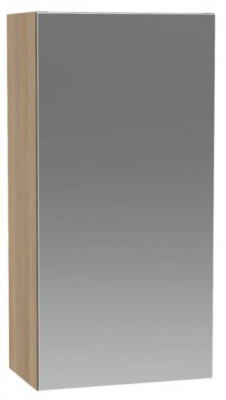 Armoire de toilette Plénitude 1 porte Chêne clair version droite h60 x L30 x p19 cm 
