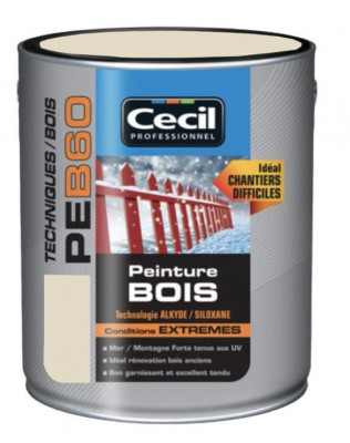Peinture PEB60 satin ivoire 2,5 l V33