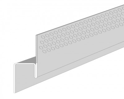 Grille de ventilation Affix blanc nacré 3000 mm