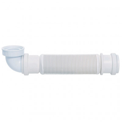 Siphon d'évier extra plat 80 x 115 x 305 mm WIRQUIN