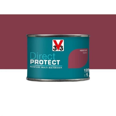 Peinture direct Protect satiné hibiscus 0,125 l V33