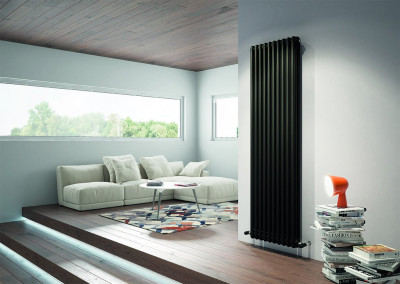 Radiateur eau chaude Tesi 3 blanc 2008 W 750 x 1215 mm IRSAP
