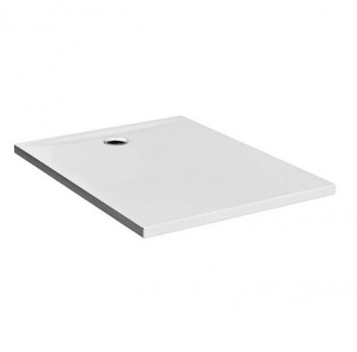 Receveur Lagoon zéro ressaut ultra plat blanc 120 x 80 cm VITRA
