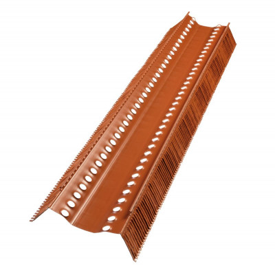 Closoir rigide universel ventilé Funiprofil rouge 1 m MONIER