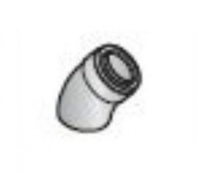 Jeu de coudes 45° DY685 BDR THERMEA
