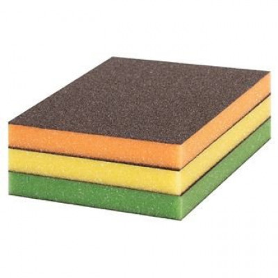 KIT 3 éponges rectangulaire fin expert 3 grains ROBERT BOSCH