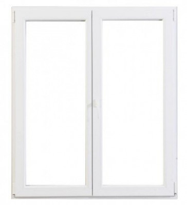 Fenêtre 2 vantaux PVC blanc PIC41