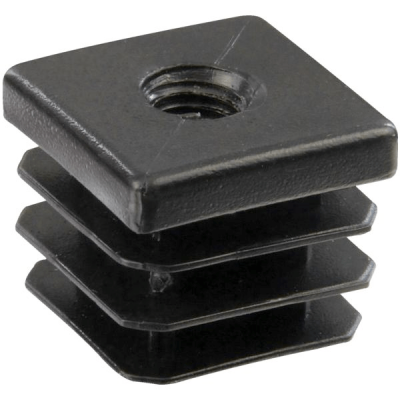 Douille polyéthylène noir 20 x 20 mm sachet de 10 PRODIF SOMEC
