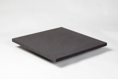 Panneau MDF Fibracolour naturel noir revêtu frêne dosse A+/B 20 x 2100 x 2850 mm