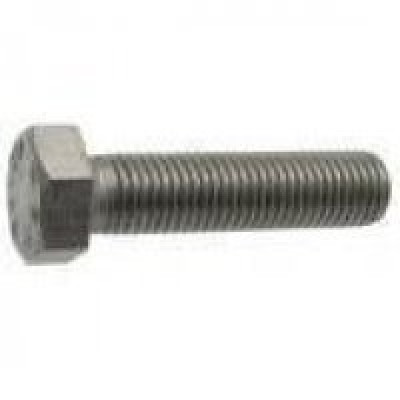 Vis à tête hexagonale TH filetage total Din 933 classe 8.8 zingué M10 x 80 boîte de 50 VOLVIS