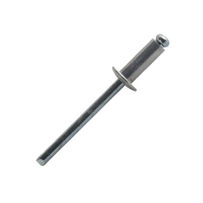 Rivet tête plate aluminium/acier 3.2 x 6 mm SCELL-IT