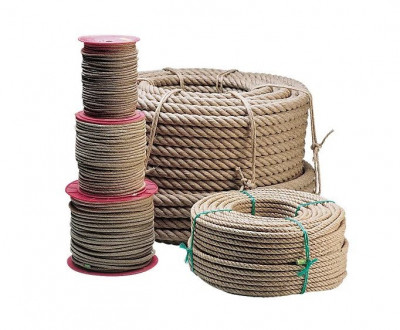 Corde chanvre diamètre 14 mm le ml GROUPE GODET