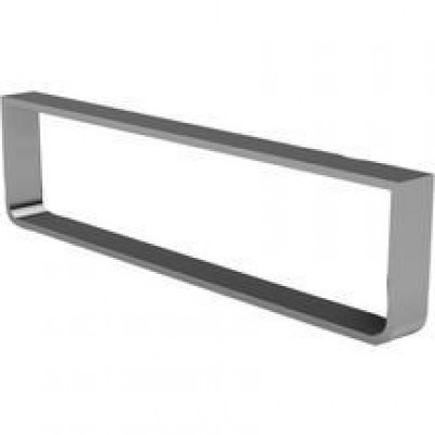 Tablette murale P13 L50 noir verni mat 20 x 130 x 500 x 500 mm DELPHA