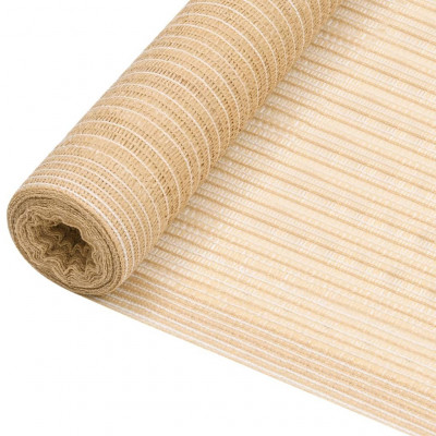 Filet brise-vue beige 1,2x50 m pehd 75 g/m² 02_0007791