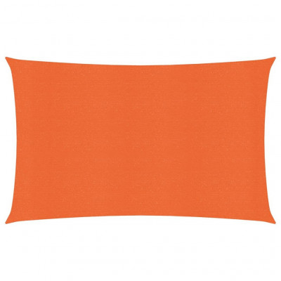 Voile d'ombrage 160 g/m² orange 3,5 x 5 m PEHD 02_0009241