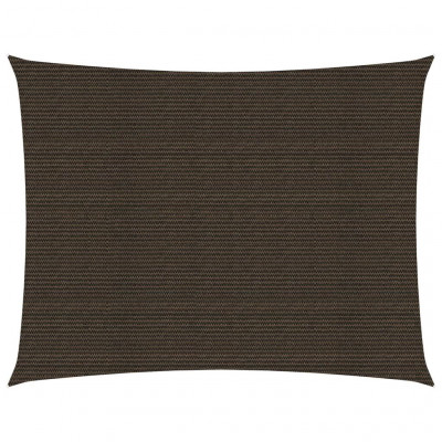 Voile d'ombrage 160 g/m² marron 2,5 x 4,5 m pehd 02_0009137