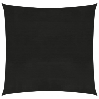 Voile d'ombrage 160 g/m² noir 4 x 4 m PEHD 02_0009210