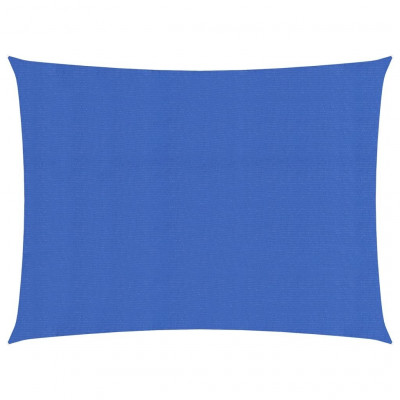 Voile d'ombrage 160 g/m² bleu 2,5 x 3,5 m PEHD 02_0009048