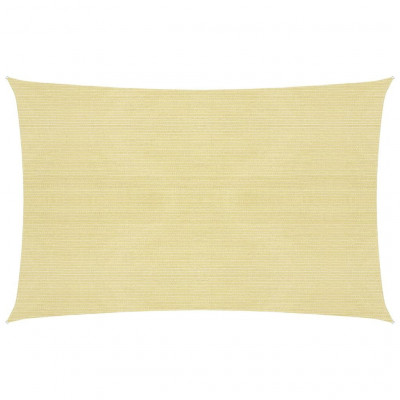 Voile d'ombrage 160 g/m² PEHD 2,5 x 3,5 m beige 02_0008954