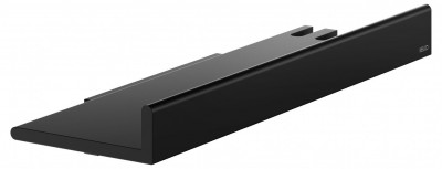 Tablette de douche avec raclette noir 66 x 116 x 350 mm KEUCO