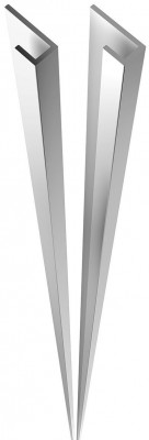Kit de 2 profilés de finition Panostyle blanc mat 2,55 m JACOB DELAFON
