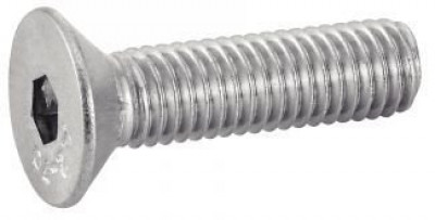 Vis 6 pans inox A2 10 x 25 EF boîte de 100 ACTON QUINCAILLERIE