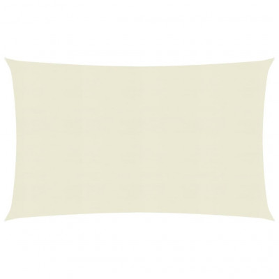 Voile d'ombrage 160 g/m² PEHD 3,5 x 4,5 m crème 02_0009076