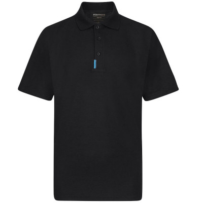 Polo WX3 T720 noir taille M PORTWEST