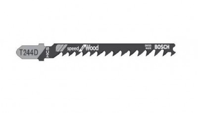 Lame sauteuse bois tendre T244D SB/5 HCS ROBERT BOSCH