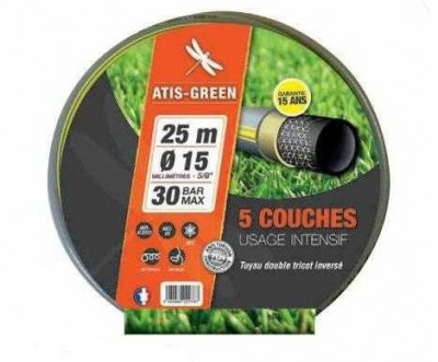 Tuyau Atis Green 5 couches 25 x 25000 mm couronne COFALOG