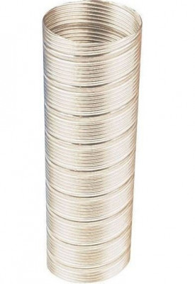 Tubage souple alu A5 125 x 131 mm le ml TEN