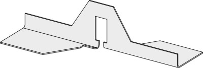 Cavalier CA114 pour panneaux 25 mm paquet 100 EUROCOUSTIC