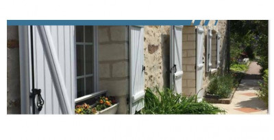 Volet PVC avec Penture + Contre-Penture gris 7035 24 mm PROVOBAT