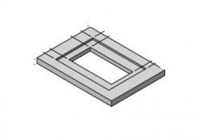 Couronnement 25 x 50 cm SPME STE PREF.MATX ENVIR.