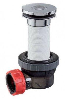 Bonde et siphon Nano sans TP L100 mm