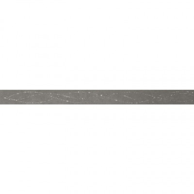 Carrelage listel Esquisse onde graphite 5 x 60.4 cm