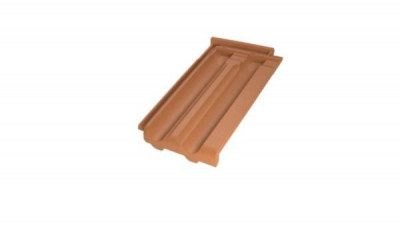 Tuile grand moule faible galbe terre cuite Standard S BSTD 0000 nuage  KORAMIC