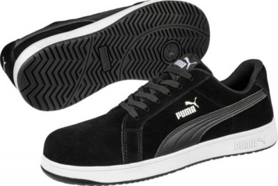 Chaussures Iconic Suède S1PL ESD FO HRO SR black Low taille 45 PUMA