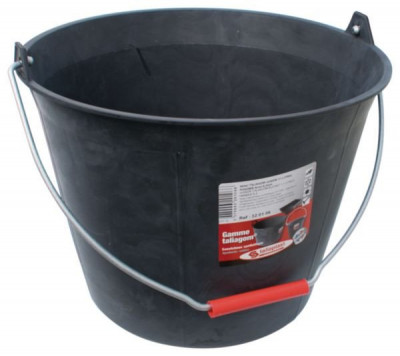 Seau Taliagom maçon caoutchouc junior 320 mm 11 l TALIAPLAST