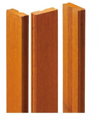 Tapée 120 pour porte d'entrée bois d'exotique 00 250 x 12 x 2,8 cm