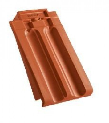 Tuile de rive droite Ratio rouge naturel  CREATON