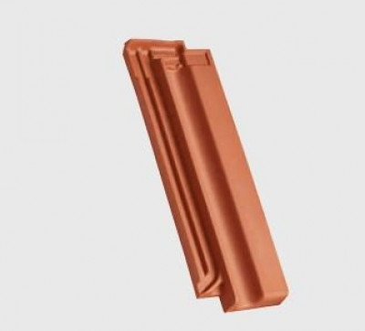 Demi-tuile Terra Optima rouge naturel CREATON