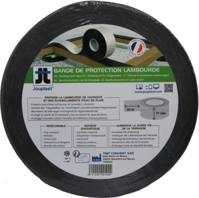 Bande de protection lambourde rouleau de 77 mm longueur 20 m  JOUPLAST